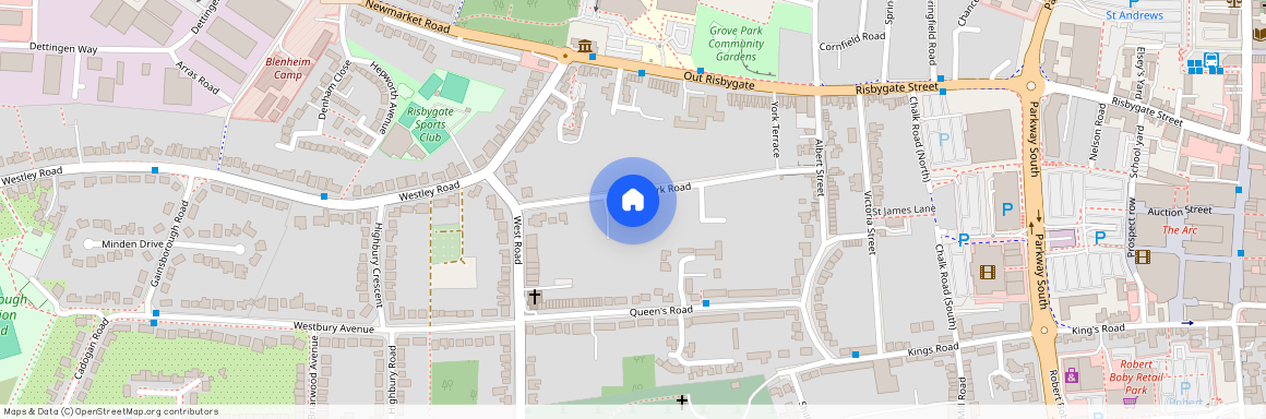 York Road. Bury St Edmunds