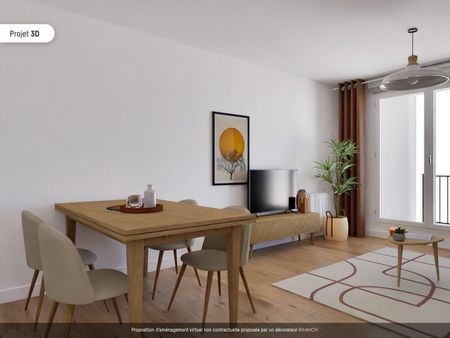 location Appartement T3 DE 65.7m² À BOBIGNY - Photo 2