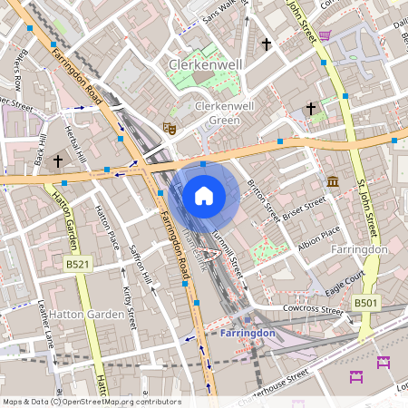 Turnmill Street, Farringdon, London, EC1M