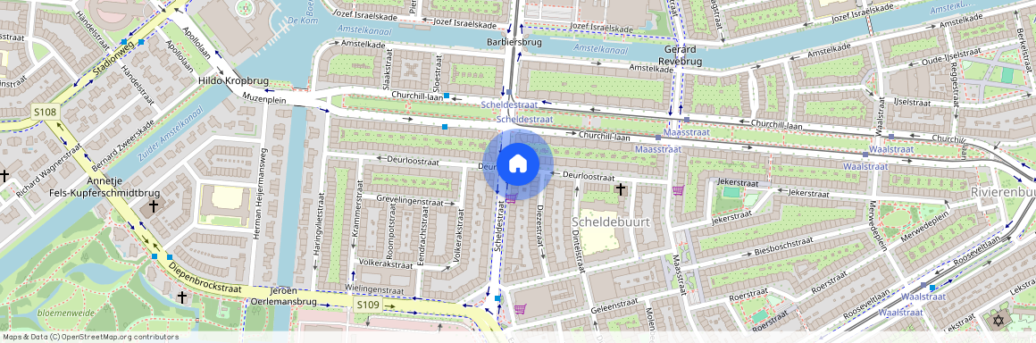 Scheldebuurt, 1078 JD, Deurloostraat, Amsterdam