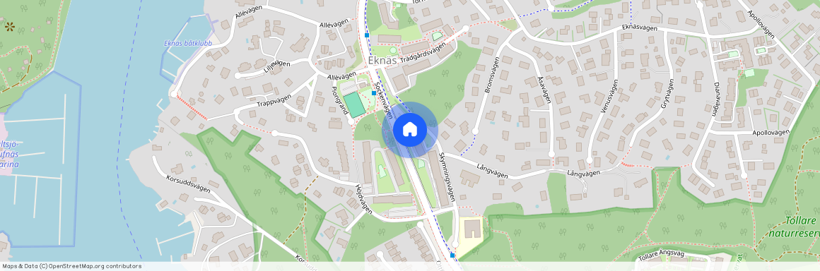 Sockenvägen 32A, Eknäs