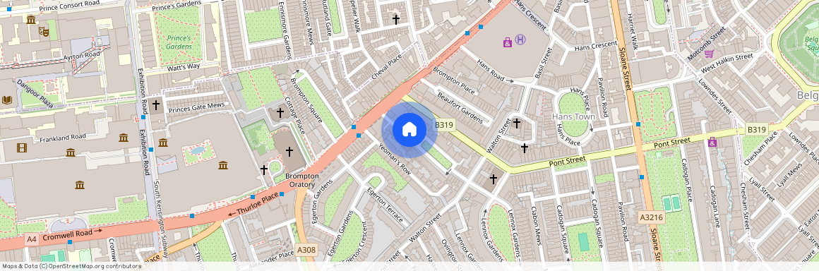 Ovington Gardens, Knightsbridge, London, SW3 1LS