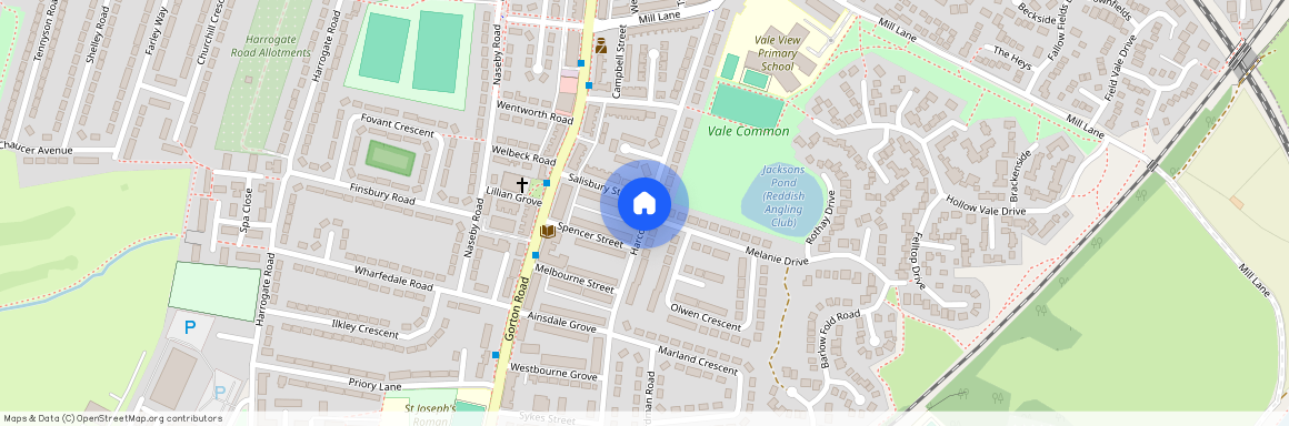 Harcourt Street, Reddish