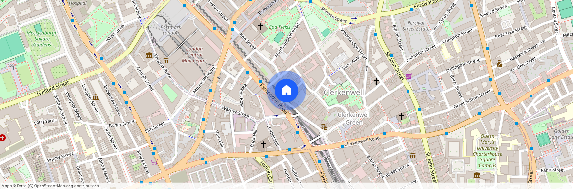 Pear Tree Court London EC1R, London, EC1R