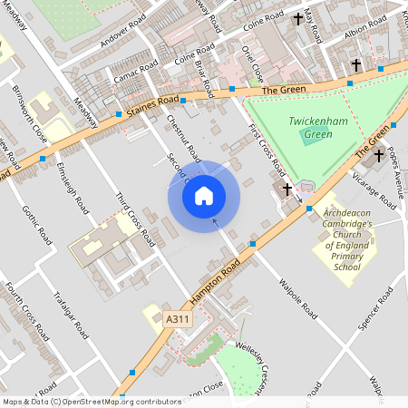 Second Cross Road, Twickenham, Twickenham, TW2