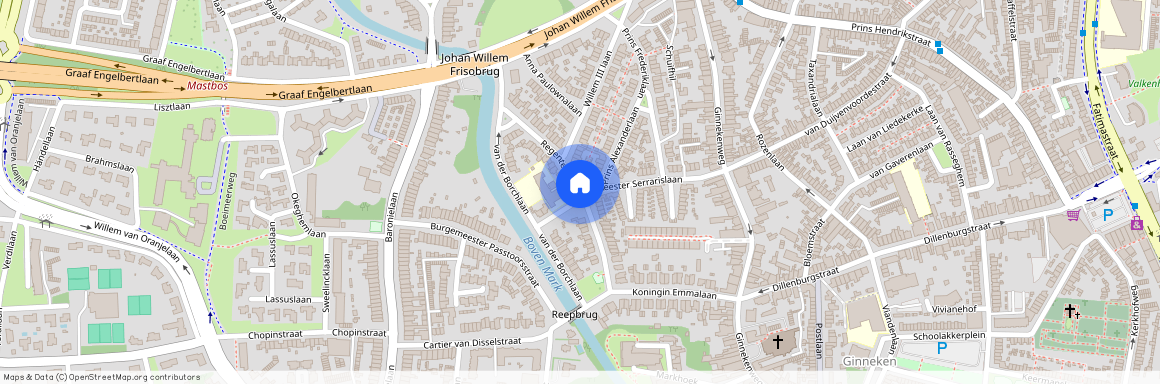 Ginneken, 4835 KK, Regentesselaan, Breda