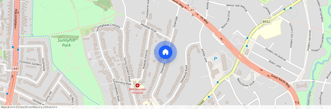 Downage, Hendon, NW4