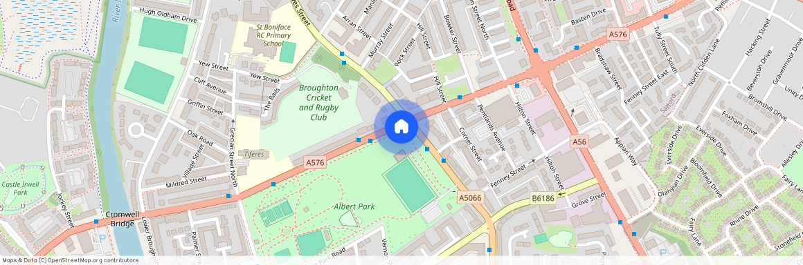 Queens Terrace, 185 Great Cheetham Street West, M7 2DW