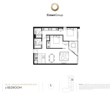 URBAN CHIC 2 BEDROOM APARTMENT ON LEVEL 21 - Photo 3