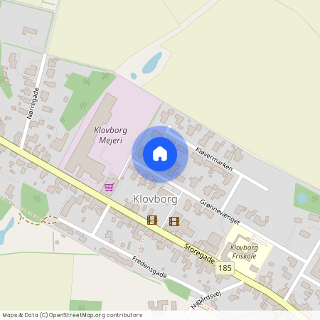 Grønnevænget, 24, Klovborg, 8765