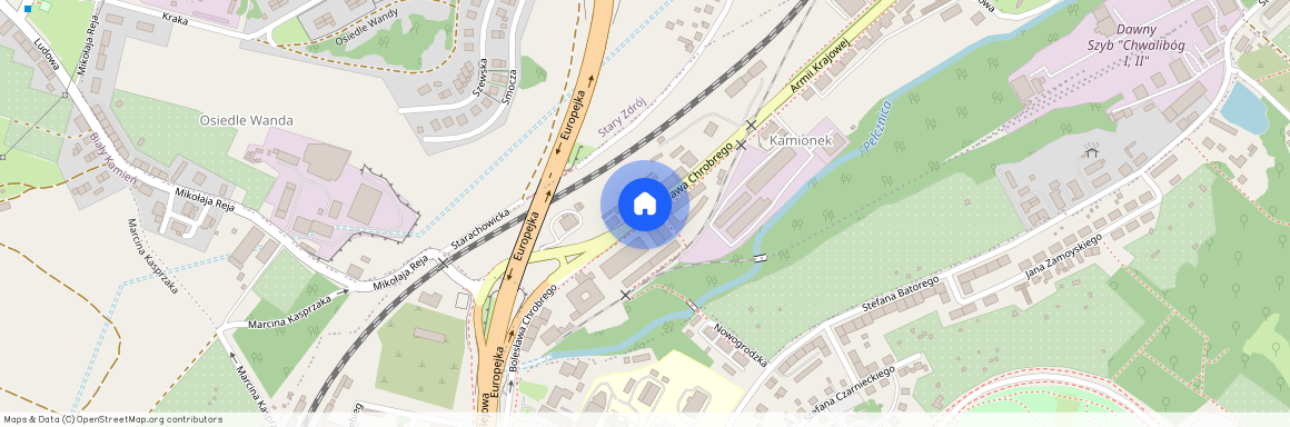 ul. Bolesława Chrobrego, Nowe Miasto, Wałbrzych, dolnośląskie