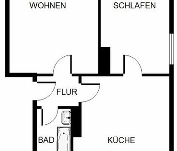 Schöne Wohnung: günstige 2-Zimmer-Wohnung - Foto 4