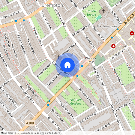 Cranley Gardens, South Kensington, London