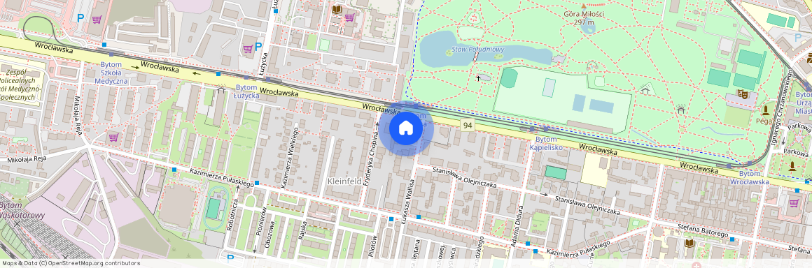 ul. Wrocławska, Śródmieście, Bytom, śląskie