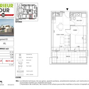 BOUTONNET - T2 - 38.71 M² - Photo 2