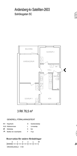 Solröksgatan 5 C, våning 1 - Foto 1