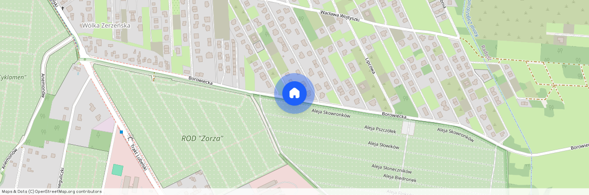 Warszawa, Wawer, Warszawa, Wawer, Borowiecka