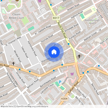 Shorrolds Road, Fulham, London, SW6