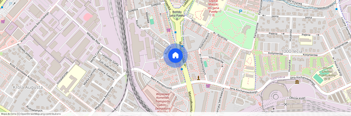 ul. Marszałkowska, 1000-Lecia, Rzeszów, podkarpackie