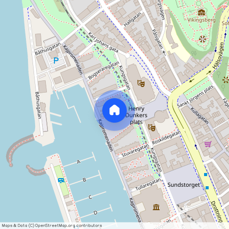 Centrum, Helsingborg, Skåne, Henry Dunkers plats 4