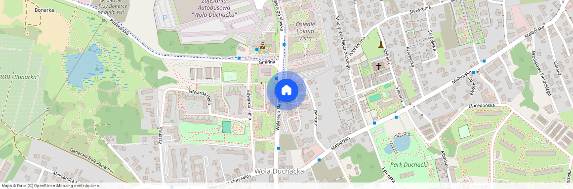 Walerego Sławka 17, Kraków, Podgórze Duchackie