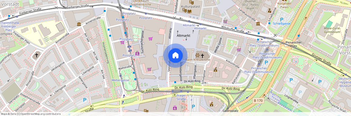 Kramergasse, 01067 Dresden - Innere Altstadt