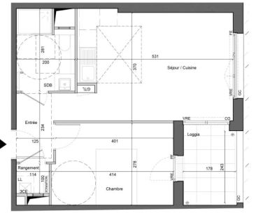 Appartement T2 - 40.6m² RDC - Photo 6