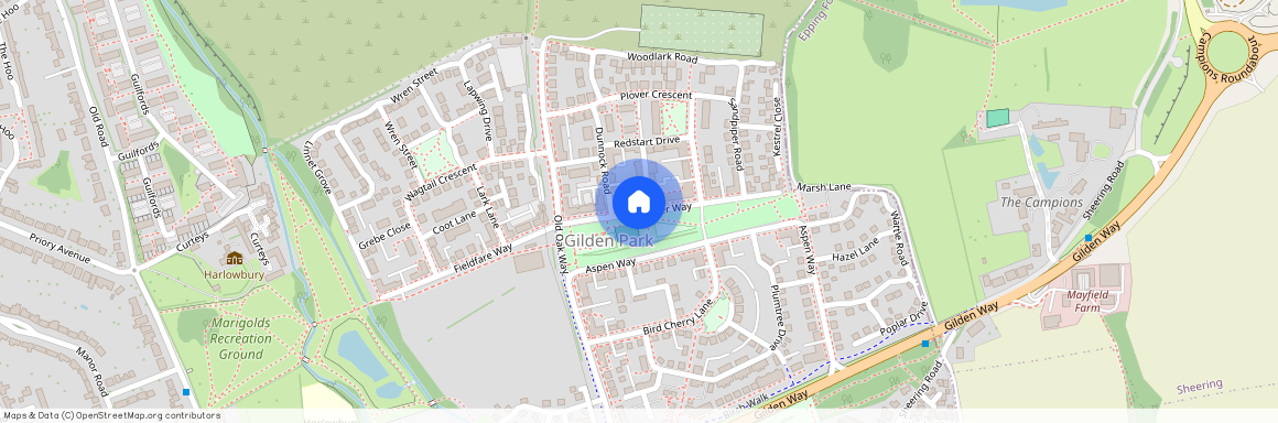 Kingfisher Way, Gilden Park, Old Harlow, CM17