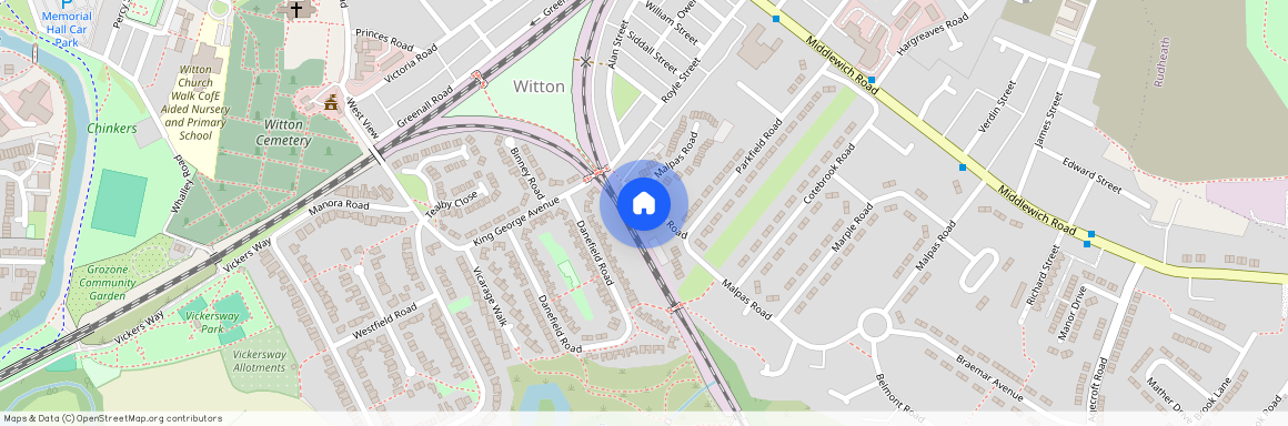 Malpas Road, Northwich, CW9