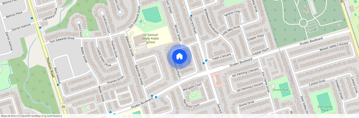 35 Hartrick Place Unit# Main, Whitby