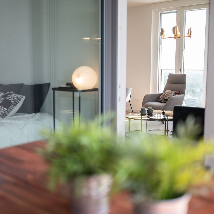 Erstbezug – 3-Zi.-Wohnung mit Rooftop Pool & Sauna - Foto 1