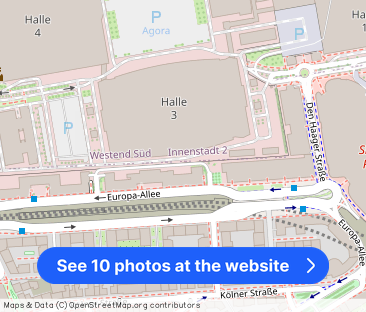 Große Loftwohnung mit großer Terrasse Frankfurt Europaviertel - Photo 1