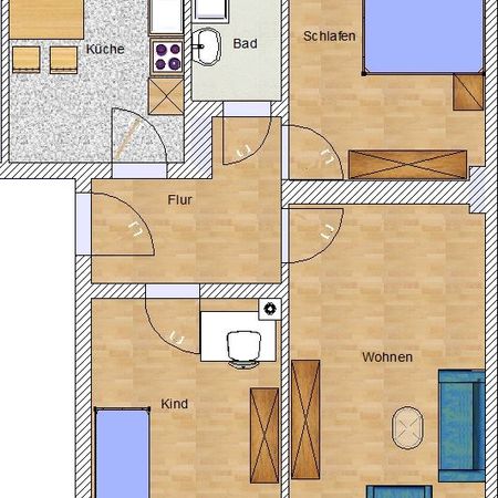 3-Zimmerwohnung in Hannover-Südstadt - Foto 3