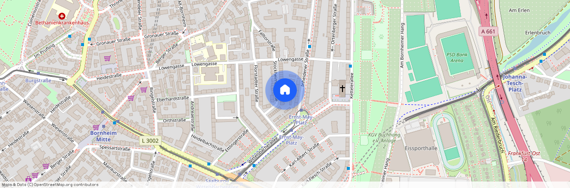 60385 Frankfurt am Main - Bornheim