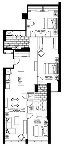 5120 Earnscliffe - Plan F - 2 Bed + Den - Photo 3