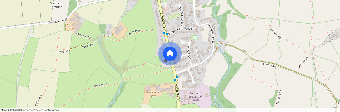 Froghall Road, Ipstones