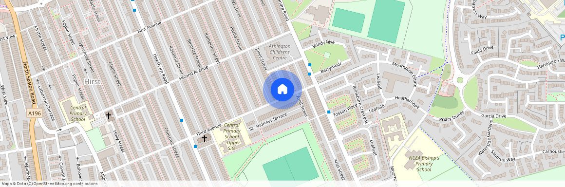 Alexandra Road, Ashington, Ashington, Northumberland, NE63 9EF