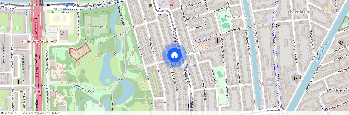 Hoofdweg e.o., 1057 DL, Willem Schoutenstraat, Amsterdam