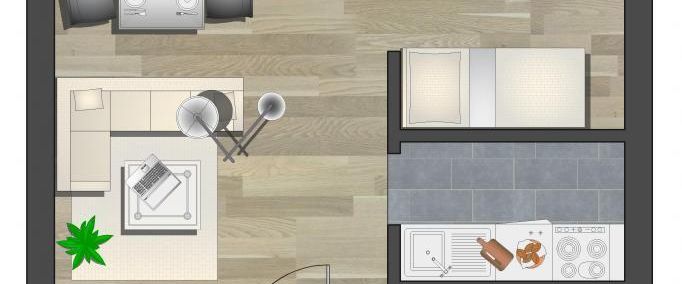 1-Raum-Wohnung - Foto 1