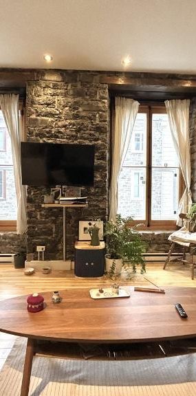 Loft entièrement meublé à louer Vieux-Québec juillet 2026 - Photo 1