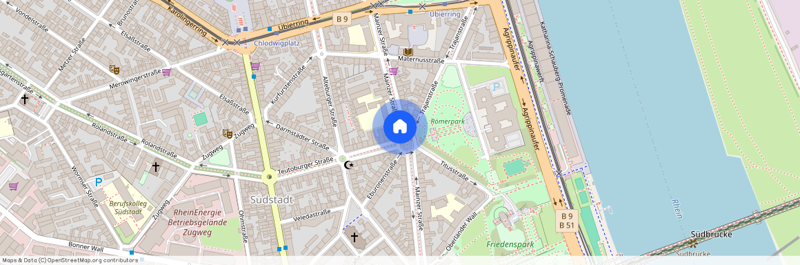 Mainzerstraße, 50678, Mainzerstraße    Köln