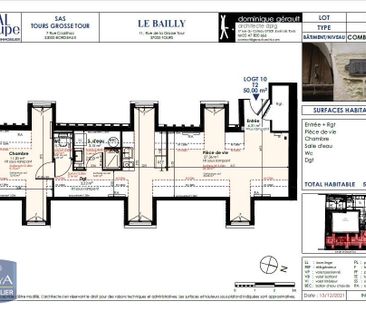 Location Appartement 2 pièces 49m² TOURS 37000 - Photo 6