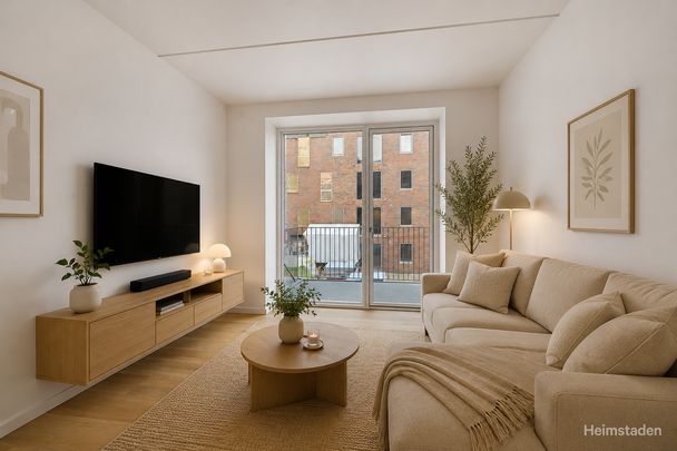 Moderne 3-værelses lejebolig i Lynghaven, Risskov - Foto 1