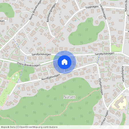 Lilla Nordfjällsvägen, Västra Frölunda