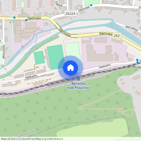 Nádražní, Benešov nad Ploučnicí