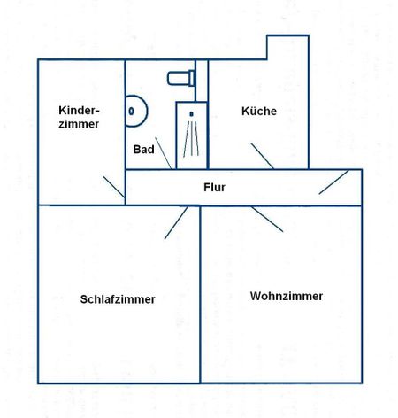 Gemütliche 3-Zi.-Wohnung im Zentrum von Döbeln - Foto 4