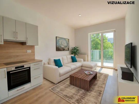 Znojmo, pronájem bytu OV 2+kk, 46 m - Fotografie 1