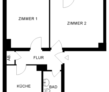 2-Zimmer-Wohnung mit Balkon im 1. Stock (ohne Aufzug) - Photo 5