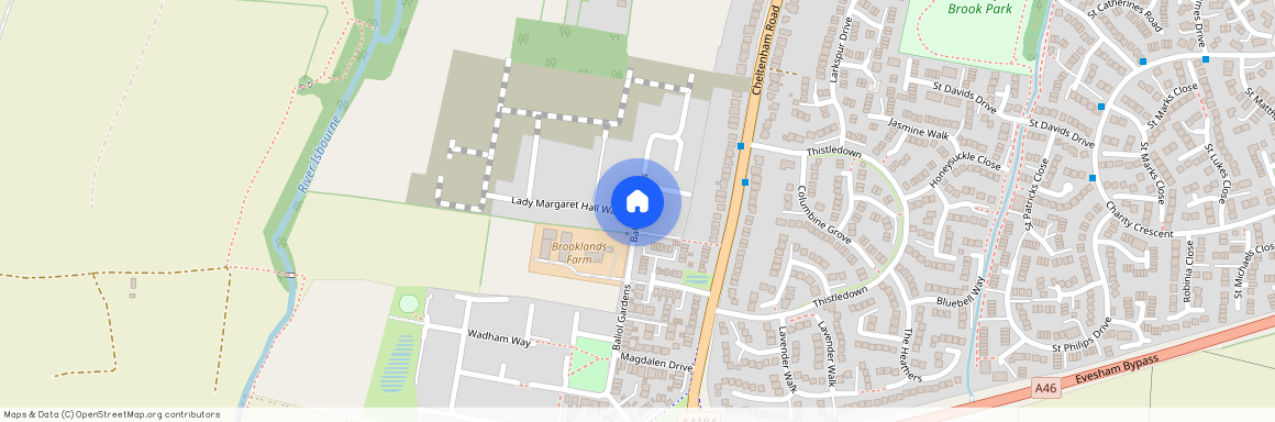 Balliol Gardens, Evesham