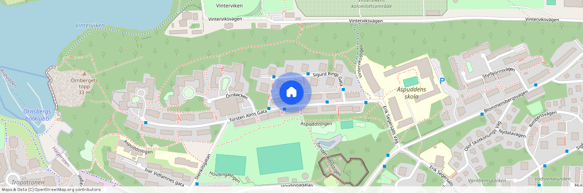 Torsten Alms Gata 20, Aspudden